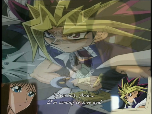 Yami x Anzu Rescue Wallpaper