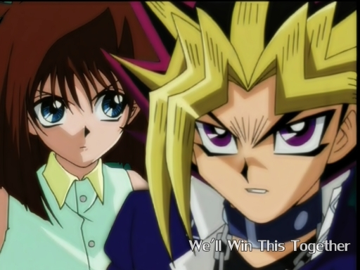 Yami x Anzu Win Together Wallp