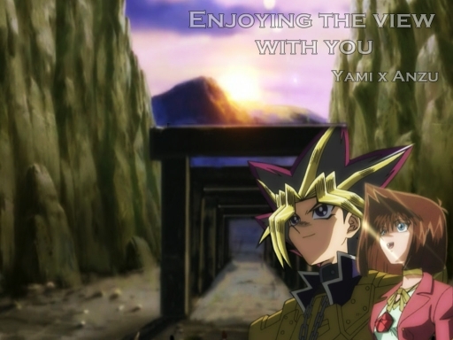 Yami x Anzu CM View Wallpaper