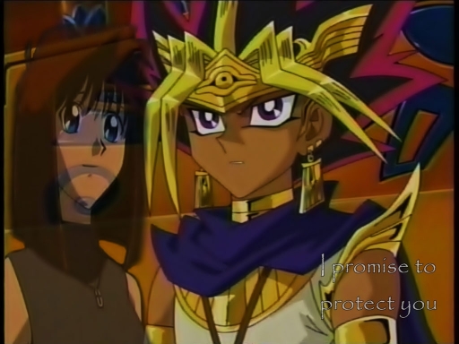 Atem x Anzu Protect Wallpaper