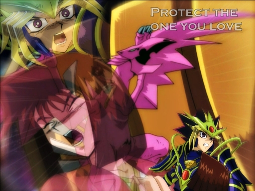 Yami x Tea CM11 Protect Wallpa