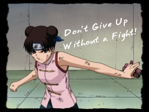 Don't Give Up Without A Fight