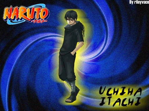 Uchiha Itach Swirly Blue!!