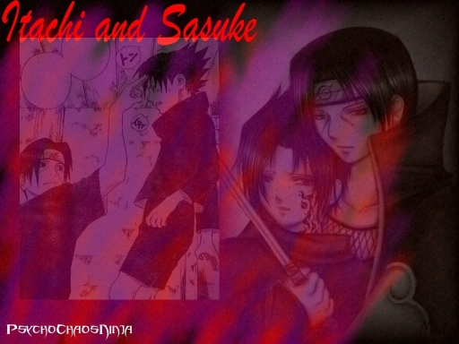 Itachi And Sasuke By Pcn