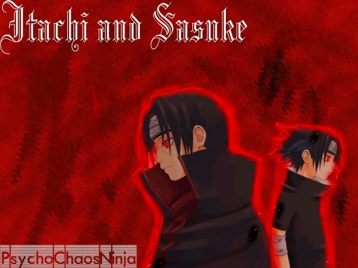 Itachi And Sasuke 2