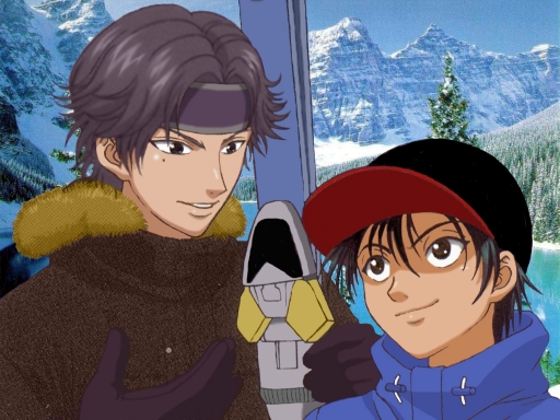 Echizen & Atobe Skiing