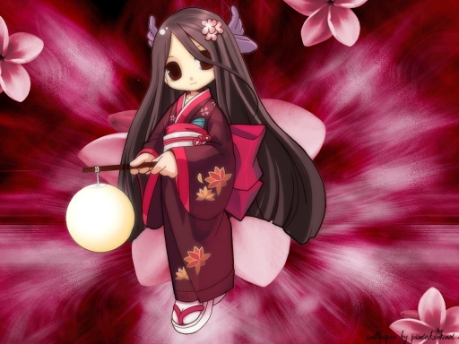 Kimono flowers