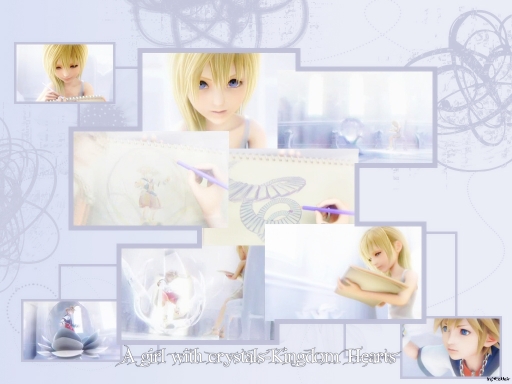 A Girl With Crystals