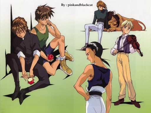 Gundam Wing Guys