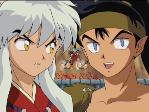 Inuyasha And Koga by foreveryoung156
