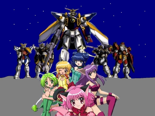 The Mew Mews Meet Gundam W