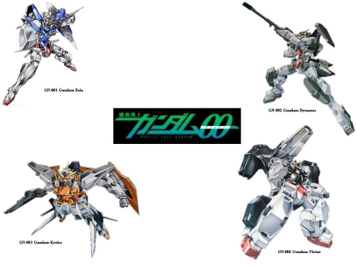 Gundam 00 Gundams