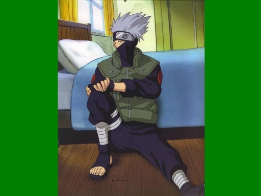 Kakashi Sitting Down