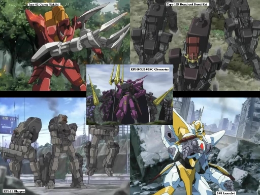 The Mecha Of Code Geass