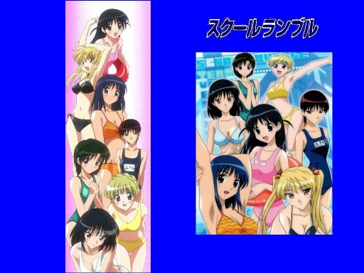 School Rumble Swimsuit Girls(3