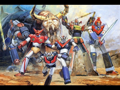 Go Super Robots!