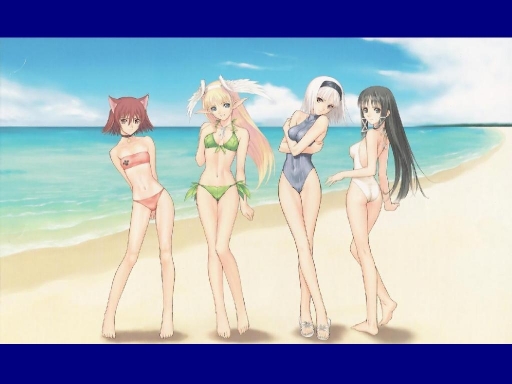Shining Tears-swimsuit Girls