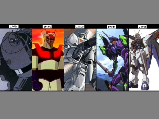 Decades Of Giant Mecha Anime