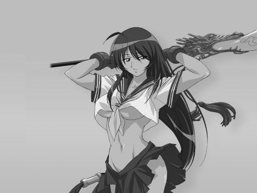 Kanu Goes Black And White