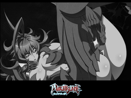 Witchblade Anime Black and Whi
