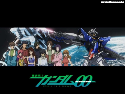 Gundam 00 Main Cast (color)