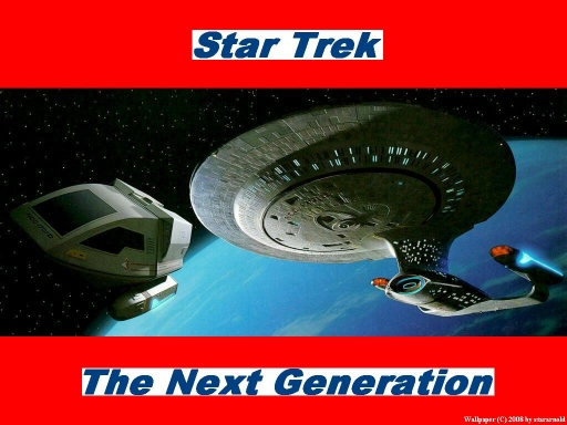 Enterprise-D  & Type-6 Shuttle