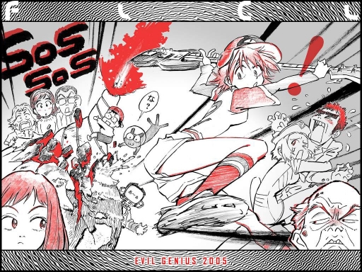 Fooli Cooli Manga Style