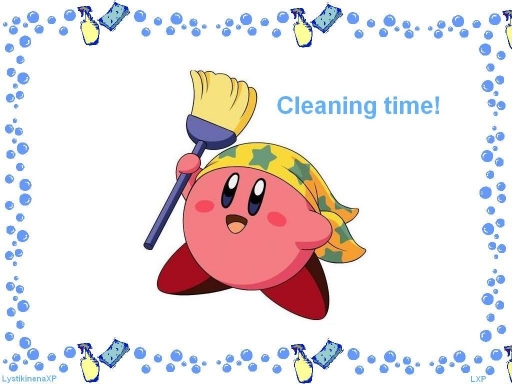 Cleaning Kirby