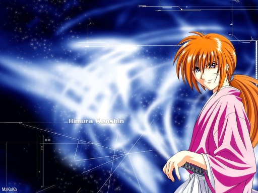 White Streaks On Blue_kenshin