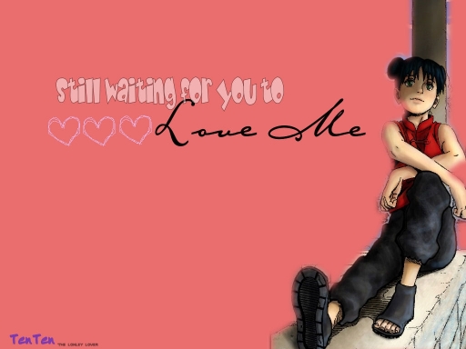 Tenten Waiting For Her Love