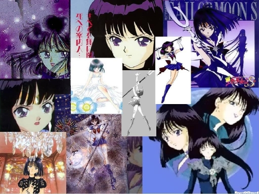 Sailor Saturn Collage