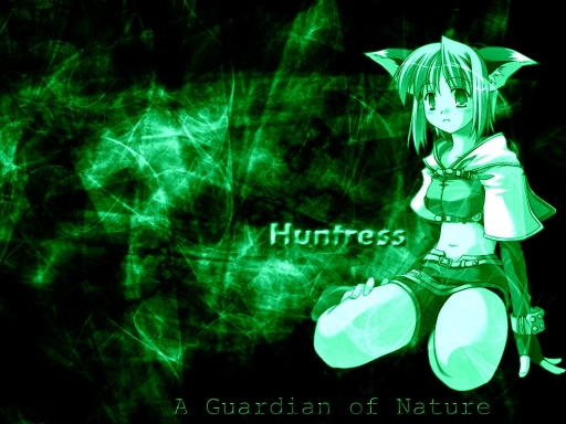 Huntress:a Protector Of Nature