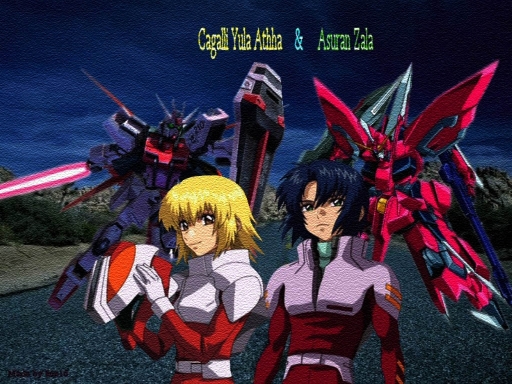Cagalli & Athrun