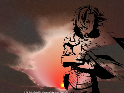 Gazing Away From The Sunset