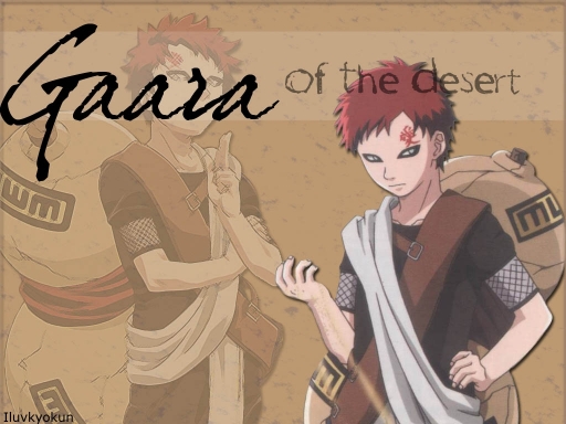 Gaara Of The Desert