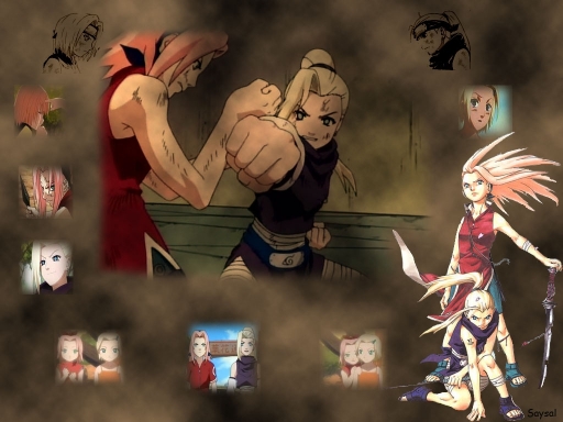 Sakura And Ino