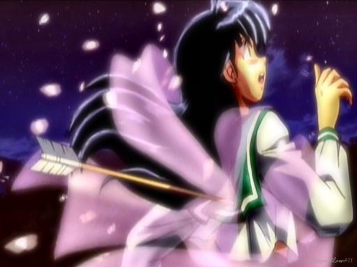 Kagome Being Shot Wiht An Arro