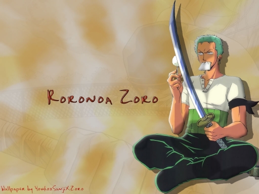 Roronoa Zoro With...orange???