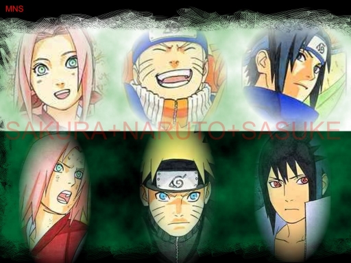 Sakura+Naruto+Sasuke