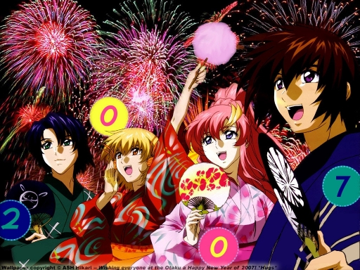 Gundam Seed New Year!