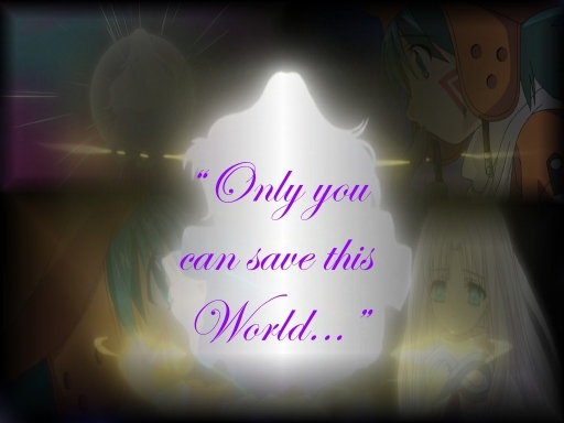 Only You Can Save This World