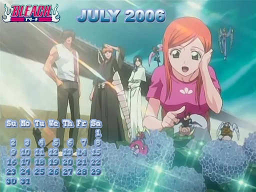 Bleach Calendar
