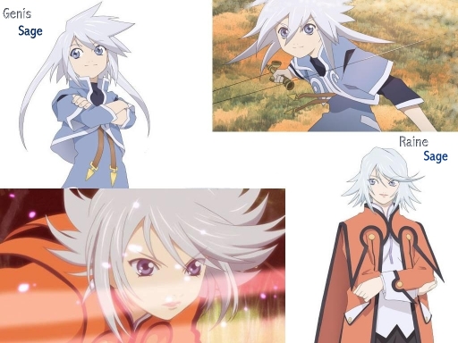 Raine And Genis Sage