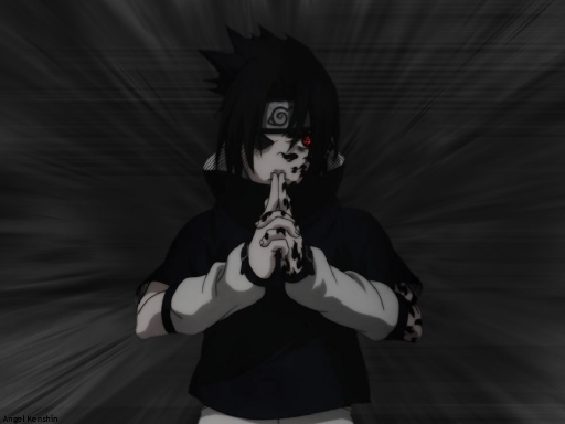 Dark Sharingan Sasuke