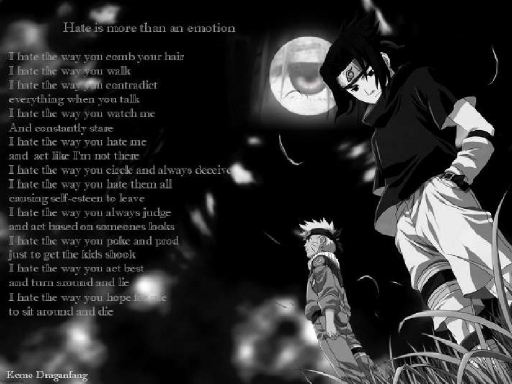 Sasuke's Hate