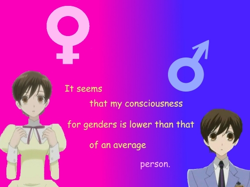 Haruhi's Gender Confused