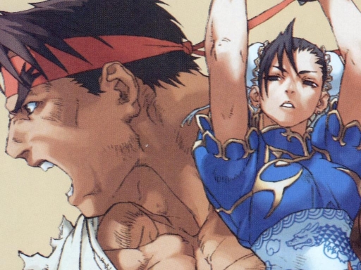 Chun Li And Ryu