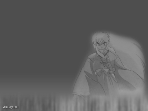 Inuyasha in Grass