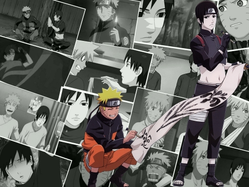 Naruto and Sai