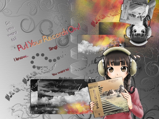 Put your records on!